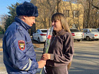 Начальник Госавтоинспекции майором полиции А.А. Цакаевым поздравил женщин с  Днем Матери
