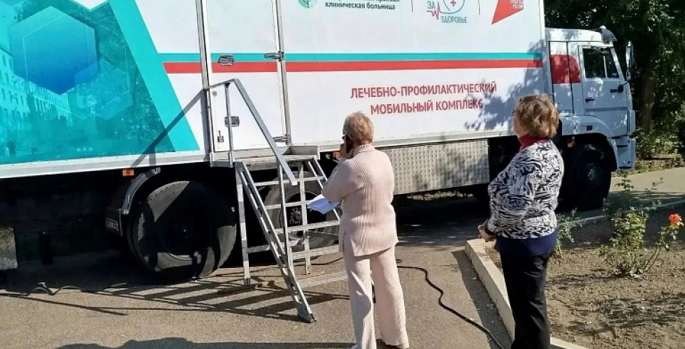 Медики осмотрели более 60 пациентов в селе Казгулак