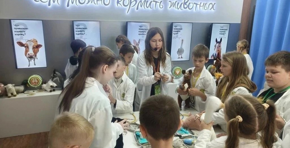 Школьники округа приняли участие в краевом мероприятии «Город профессий АПК «Я в АГРО»
