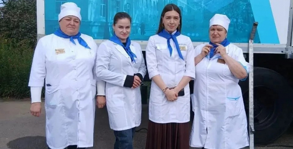 Медики осмотрели более 60 пациентов в селе Казгулак