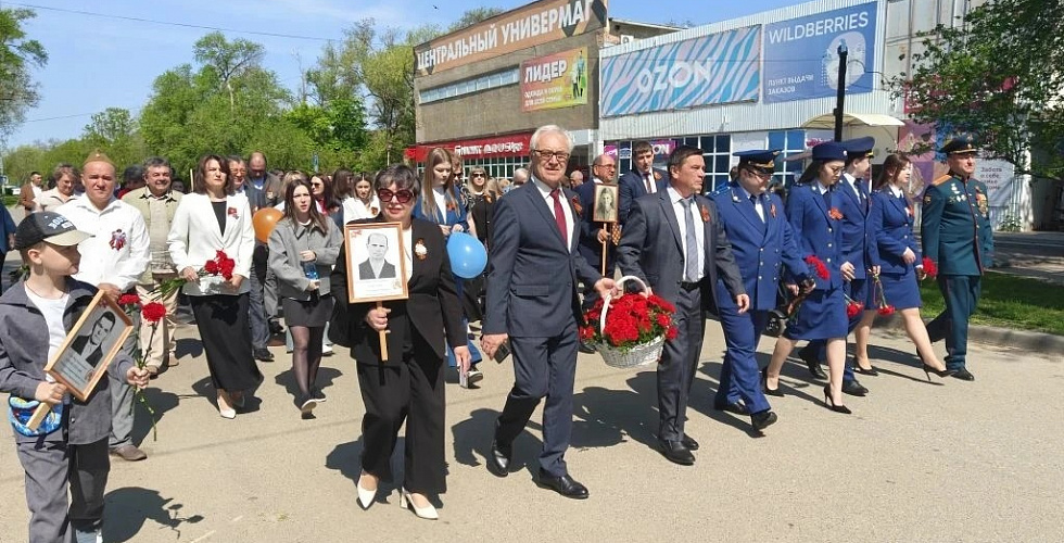 В селе Летняя Ставка состоялся торжественный митинг