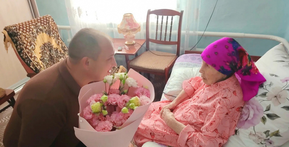 99-летие отмечает Имангулова Сахип Оразовна - коренная жительница аула Куликовы Копани, труженица тыла